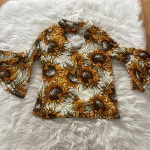 Sunflower blouse